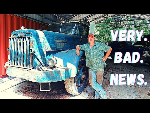 Uncovered MAJOR Problems with this 1957 Autocar Truck!!!