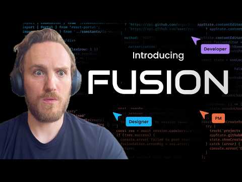 Introducing Fusion: it's like Figma and Cursor had a baby