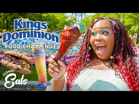 Ultimate Kings Dominion Food Challenge: Trying All Of The Park's Tastiest Treats | Delish