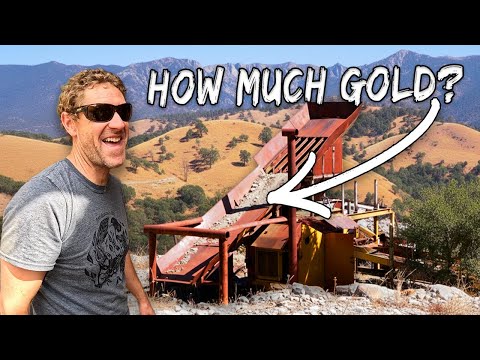 Finding Gold in a 60 year old Abandoned Wash Plant!