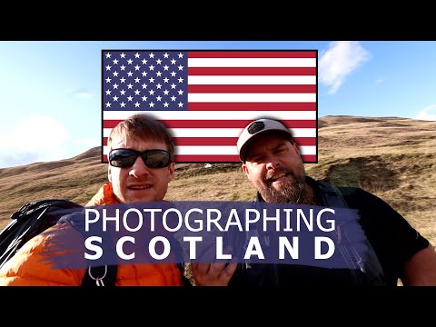 Photography in Scotland... With an American