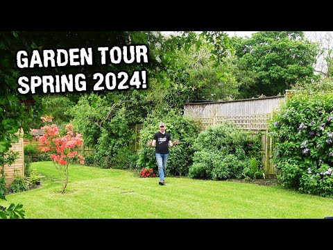 How is the garden looking in Spring 2024?