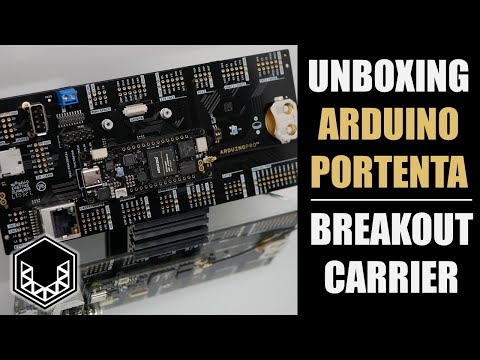Unboxing the Arduino PRO Portenta Breakout Carrier