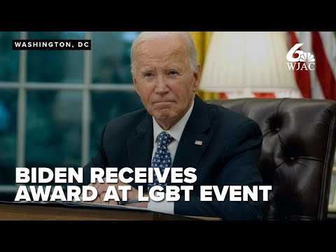 FULL: Former President Biden receives award from LGBTQ+ Victory Institute