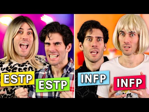 16 Personalities on a Date with Their Own Type