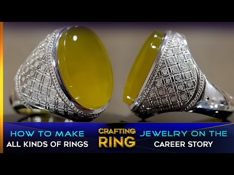 Making a yellow agate ring called Rolex | CareerStory