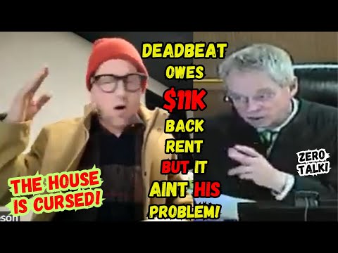 DEADBEAT Tenant Owes Couple 11k Back Rent BUT it AINT HIS Problem & He Tries EVERY Excuse in World!