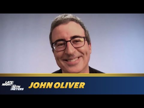 John Oliver Literally Blew Up the Year 2020