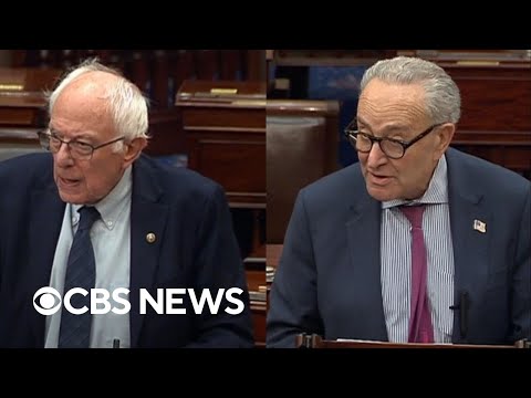 Sanders, Schumer speak out against deal to end shutdown, emphasize health care fight