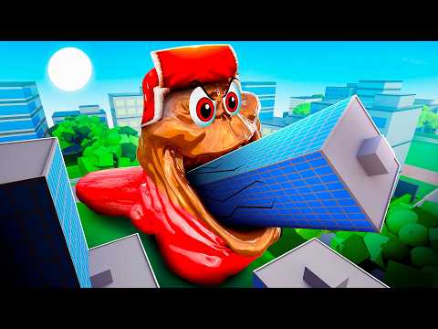 МОЙ ДРУГ СТАЛ ГИГАНСТКИМ СЛИЗНЕМ! ВЕСЬ ГОРОД БЫЛ В ШОКЕ! РОБЛОКС