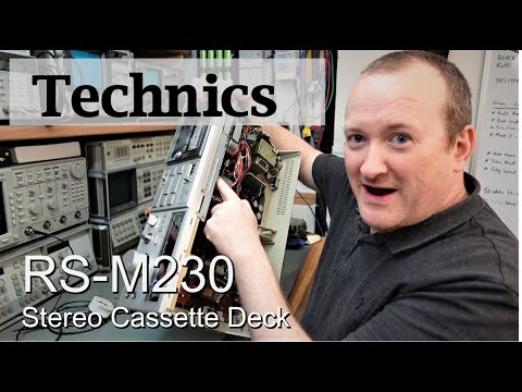 1980's Tape Deck Repair (Technics RS-M230)