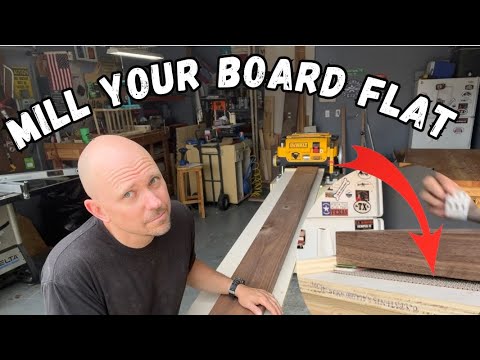 DIY Simple Planer Sled for Milling Boards Flat