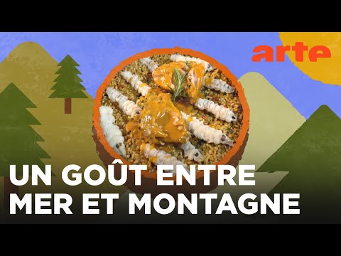 Catalogne : le pollastre amb galeres | Voyage en cuisine | ARTE Family