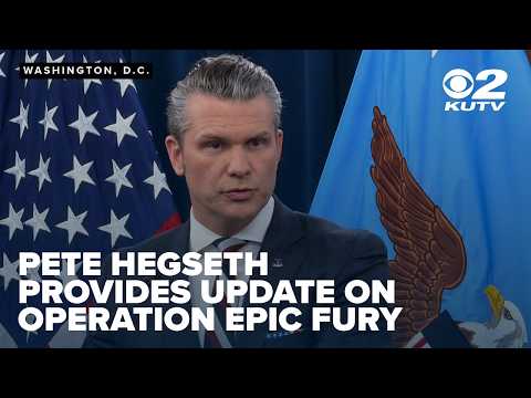 Pete Hegseth, Gen. Dan Caine provide update on Operation Epic Fury