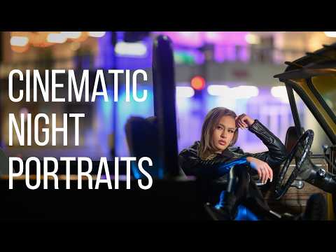 Creating Cinematic Night Portraits | Lighting Guide
