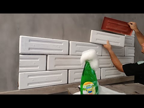 cerámicas hechas con Espuma pasó a pasó