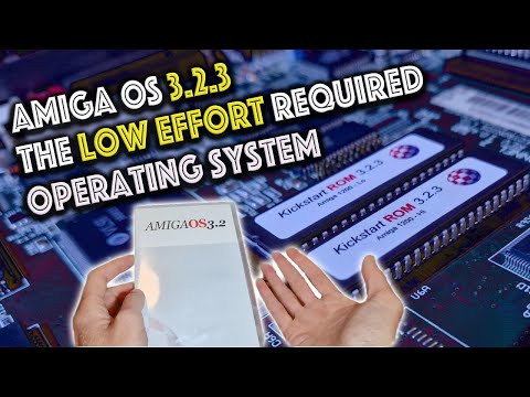 Amiga OS 3.2.3 - Trying out the more friendly Workbench
