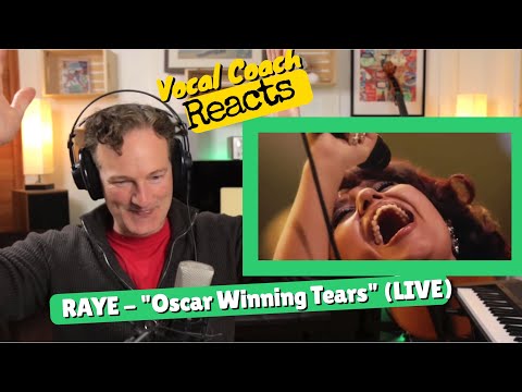 Vocal Coach REACTS - RAYE "Oscar Winning Tears" (Live at Royal Albert Hall)