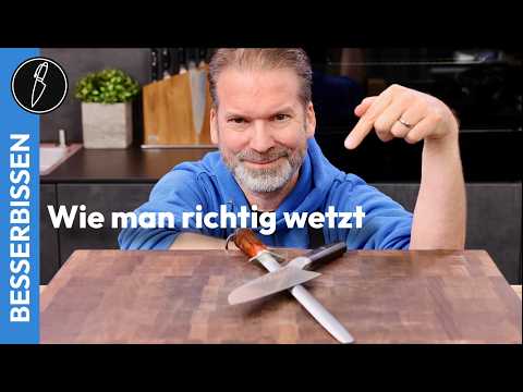 Learn how to sharpen your knife in 3 steps. This is how you keep your knife sharp!