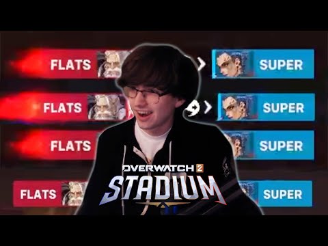 I cannot match His aura.. (Overwatch Stadium)