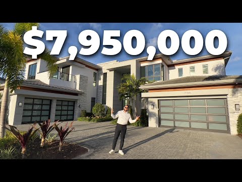 $7,950,000 MANSION IN BOCA W/RACKETBALL COURT !