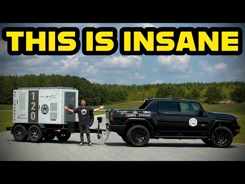 Taking Delivery Of My New Battery-Powered Mobile DC Fast Charger! Charge Rigs FLEXX 120