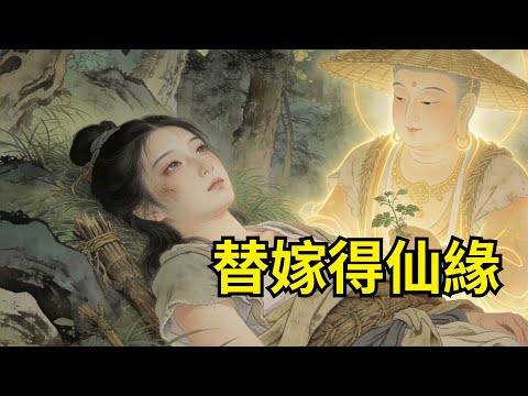 繼母逼繼女替親女嫁痨病鬼！花轎出門即遇山崩，親女葬身崖底，繼女卻被樵夫所救——那樵夫竟是藥王菩薩化身！#民間故事 #故事頻道 #感人故事 #家庭