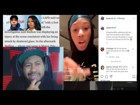 Akademiks Reacts To MegTheStallion Saying Tory Lanez Shot Her