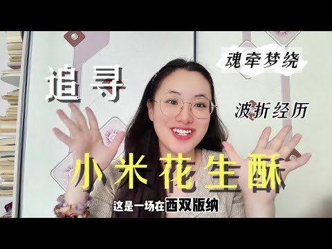 来西双版纳可以不吃傣味，但请一定尝尝小米花生酥#舌尖上的抖音 #小米花生酥 #西双版纳美食 #橄榄坝 #西双版纳