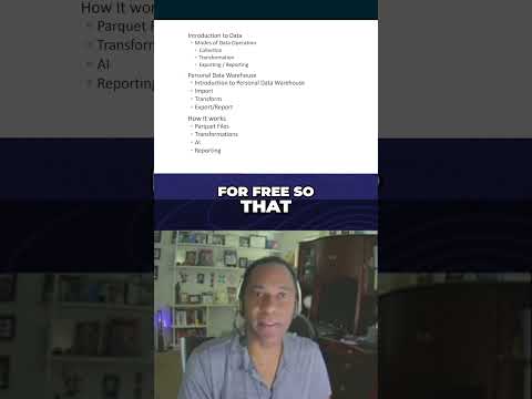 Build Your OWN Personal Data Warehouse (FREE!)  #blazor #blazorhybrid #dotnet