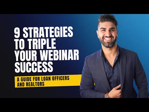 9 Strategies to Triple Your Webinar Success