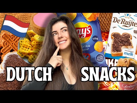 Trying & Rating Popular Dutch Snacks🍫🍬
