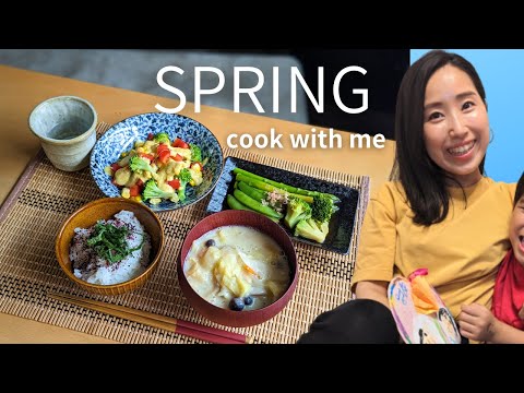 SPRING🍀 JAPANESE HEALTHY FOOD RECIPES using seasonal vegetables
