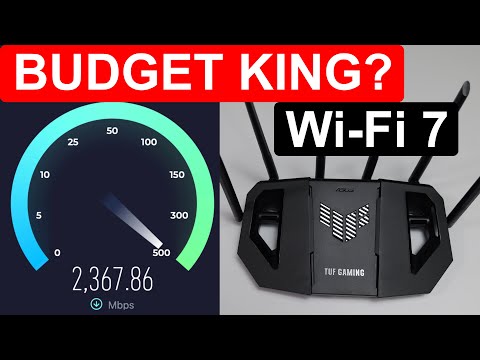 Budget WiFi 7 With NO Compromise? ASUS TUF Gaming BE6500 is FEATURE-PACKED