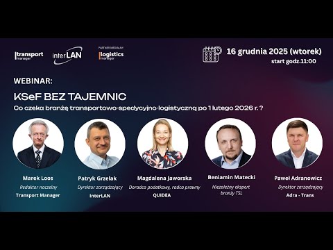 🎥 KSeF bez tajemnic – nagranie webinaru | Krajowy System e-Faktur 2026