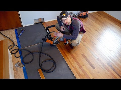 Hardwood Floor Installation (Nail Down) Like a PRO!