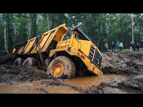 ГРУЗОВИКИ НА БЕЗДОРОЖЬЕ И НЕВЕРОЯТНО КРУТЫЕ ВОДИТЕЛИ