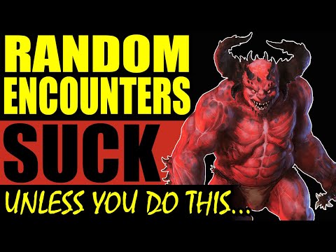 Running Random Encounters