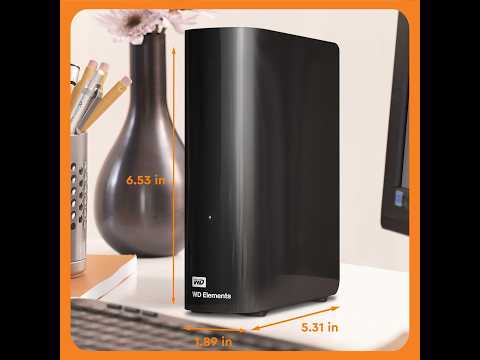 Review: WD Elements 8TB Desktop External Hard Drive – Plug & Play Storage