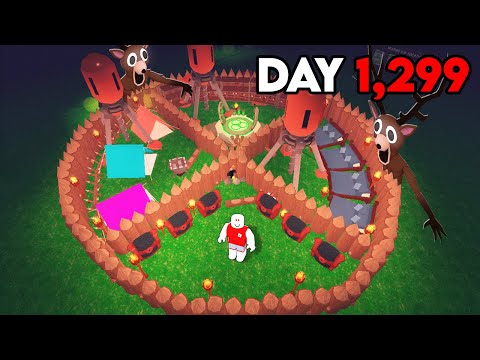 I Built The STRONGEST AFK BASE in 99 Nights in the Forest!