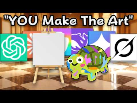 I Let 6 Top AIs Control What I Draw!?