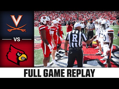 Virginia vs Louisville Full Game Replay | 2025 ACC Football