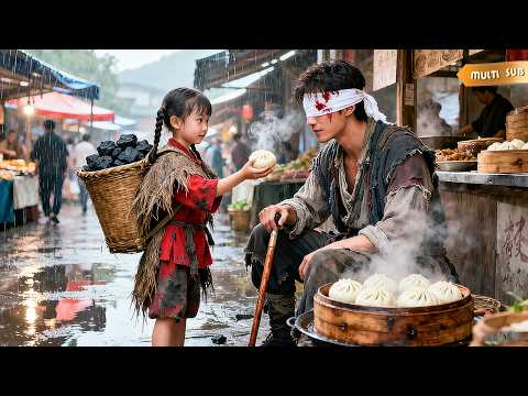 【FULL】好心的農村女娃花一個銅板買包子送給路邊瞎眼乞丐，殊不知這一舉動讓她命運逆轉！乞丐竟是首富假扮測試，回村斷親所有白眼狼家人，唯獨帶小女孩回豪門！ #短劇#萌寶#逆襲