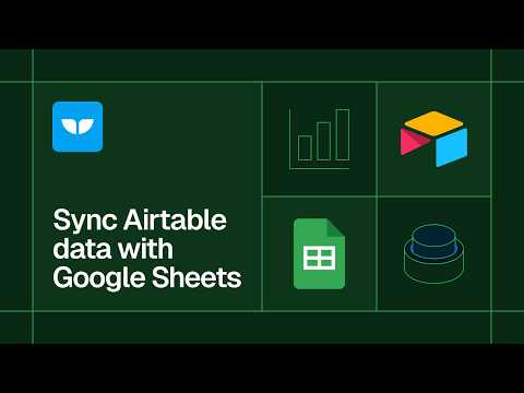 Sync Airtable data with Google Sheets