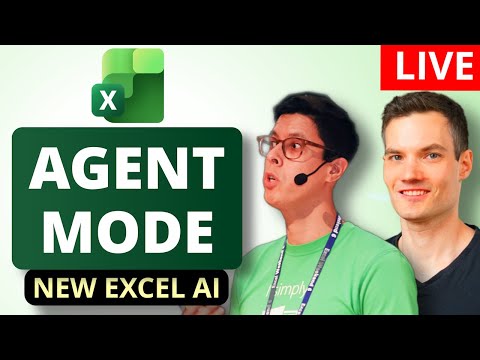 Excel Agent Mode — LIVE with Microsoft’s Carlos Otero | Full Demo & Q&A