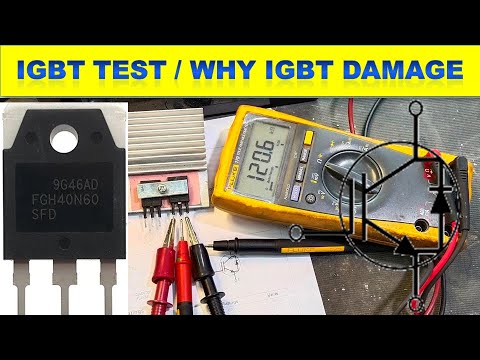 [436] How To Test IGBT / How to Check IGBT with Mulimeter / Why IGBT Damage