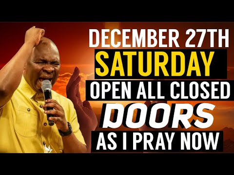 December 27th : Apostle Joshua selman prayers | koinonia global live | today's prayer