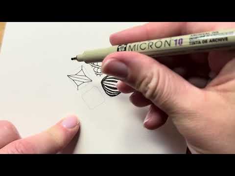 Zentangle Project Pack No. 27 - Day 1