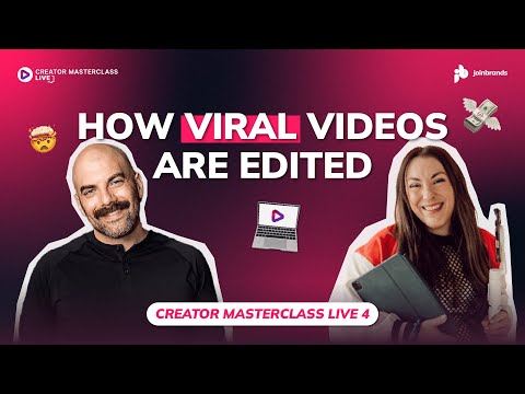 Masterclass #4 - Editing for Virality: Cuts, Transitions, Sound Design & Timing
