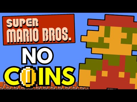 Can I Beat Super Mario Bros Without Touching a COIN?